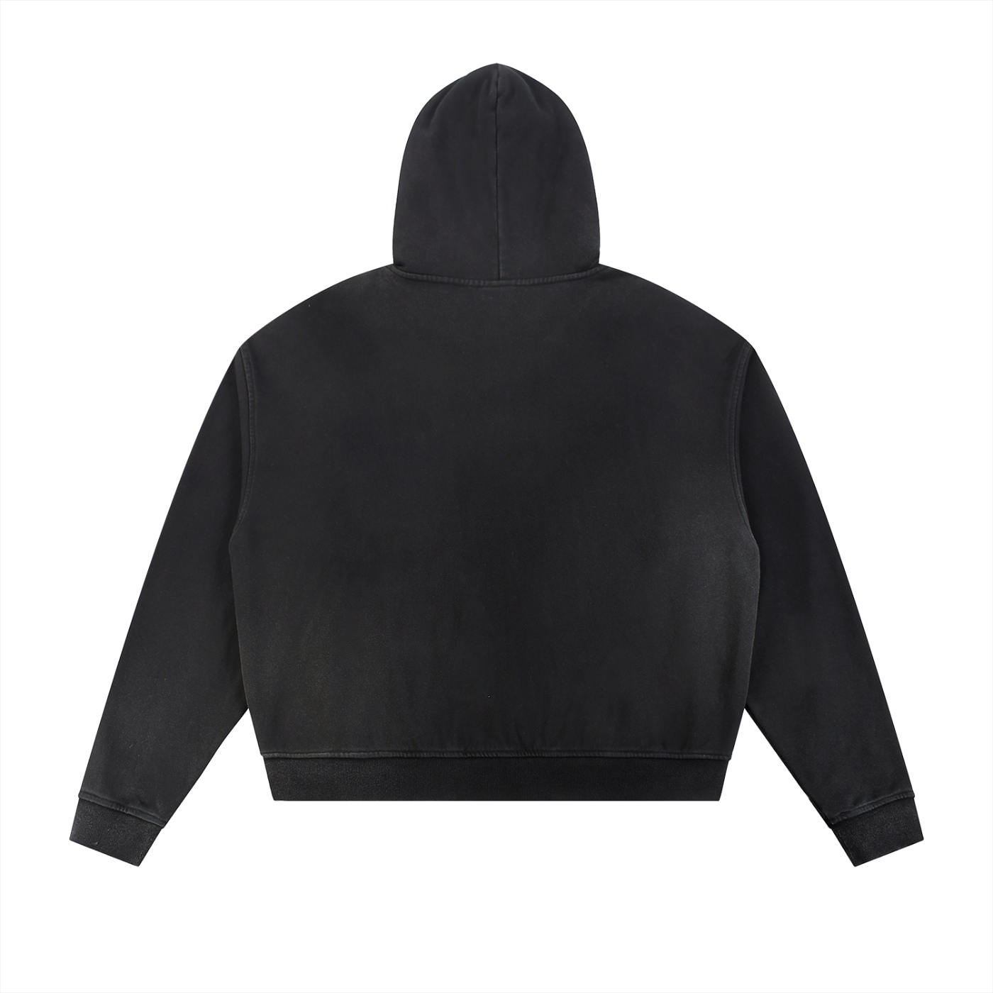 BHB Raw Edge Fleece Zip Hoodie