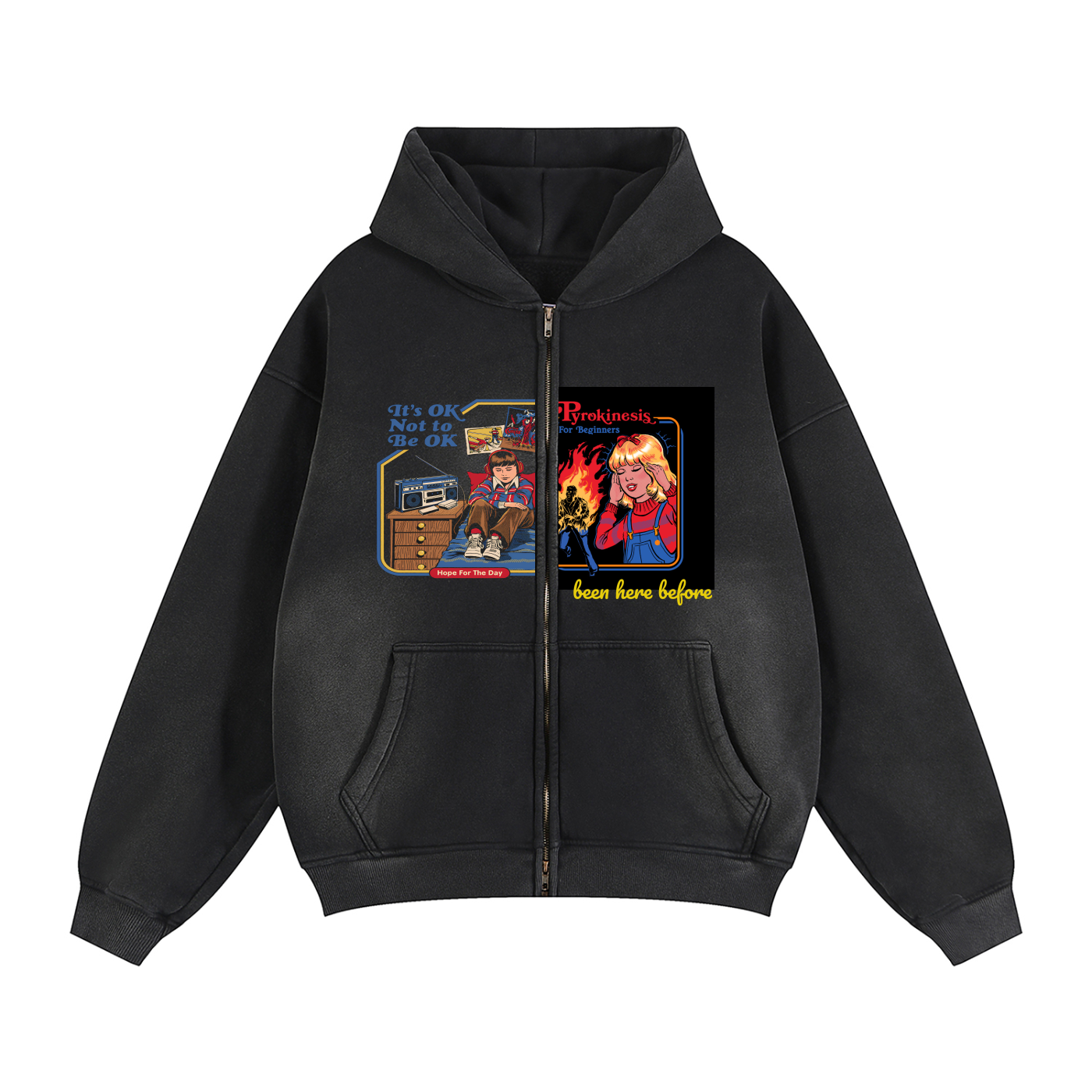 ITS OK HOODIE